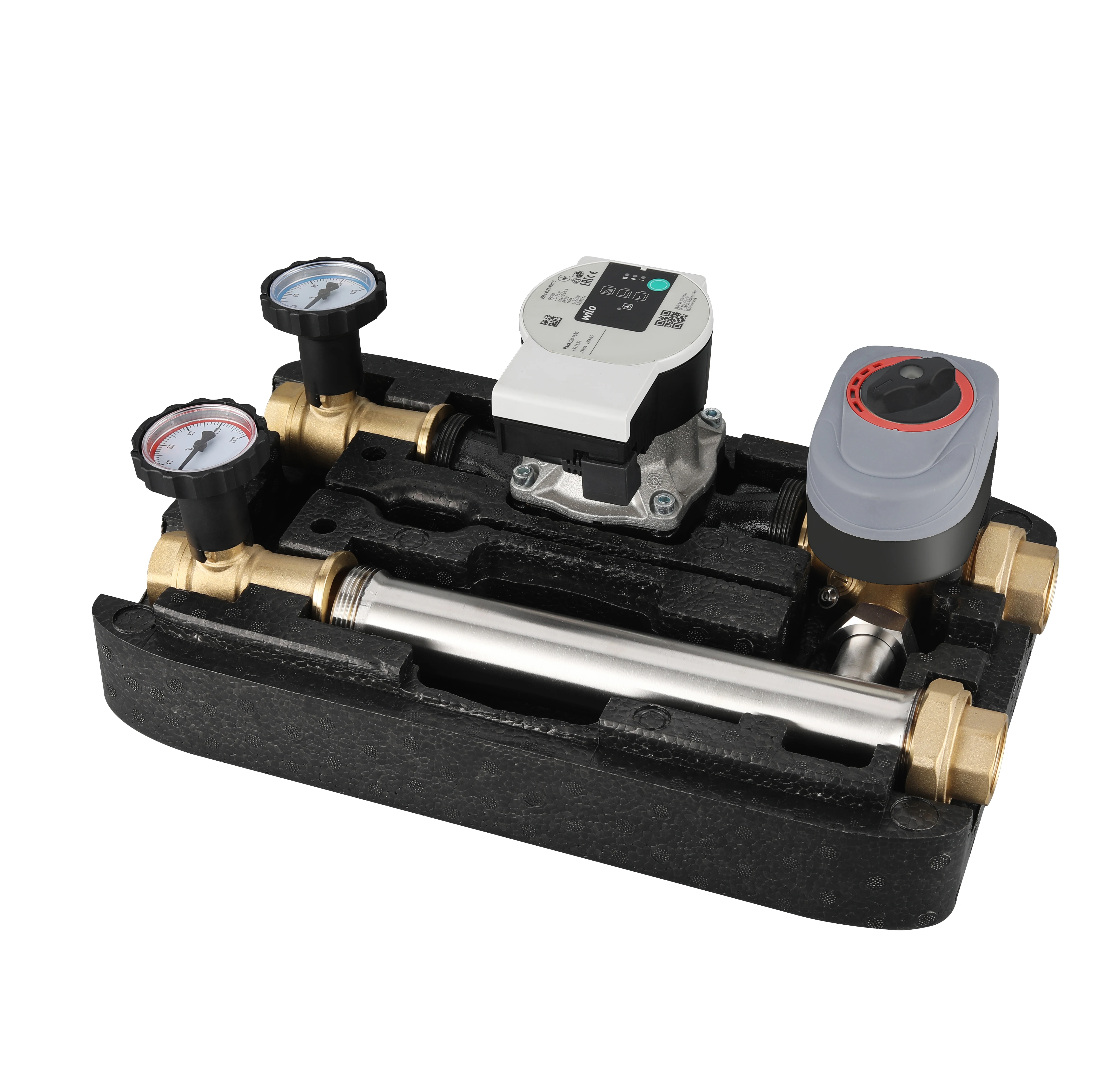 Моторизованный регулирующий блок для системы отопления система смешивания воды вместе с водяным насосом