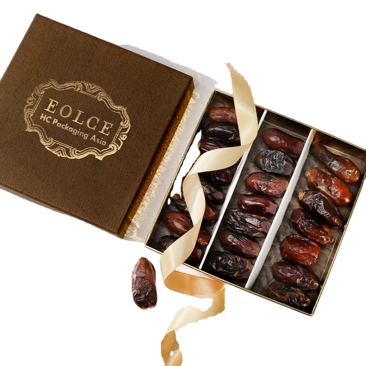 craft paper slim chocolate box arabic chocolate date palm boxes new trend for valentine/ Noel Day/ Gift For Friend