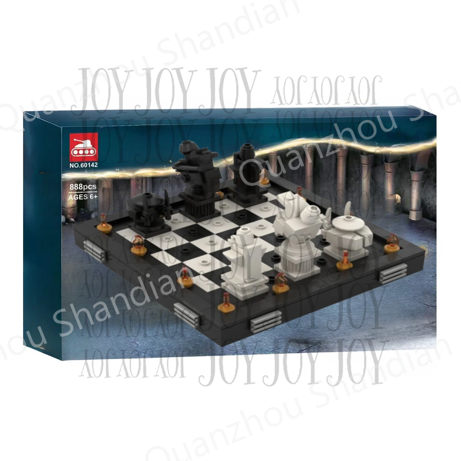 Game Traditional Chess C5678 Wizards Chess 60142 1028 6056 Building Block Bricks Set Children Christmas Gift Toys 743Pcs/set