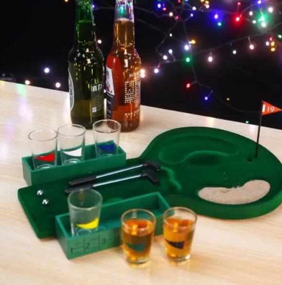 Party bar drinking toys props wholesale drinking roulette golf gifts