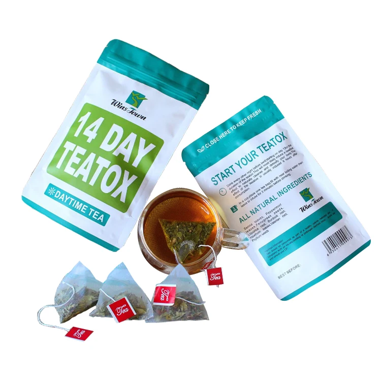 
Factory direct custom logo Natural herbal 14 day detox tea private label 
