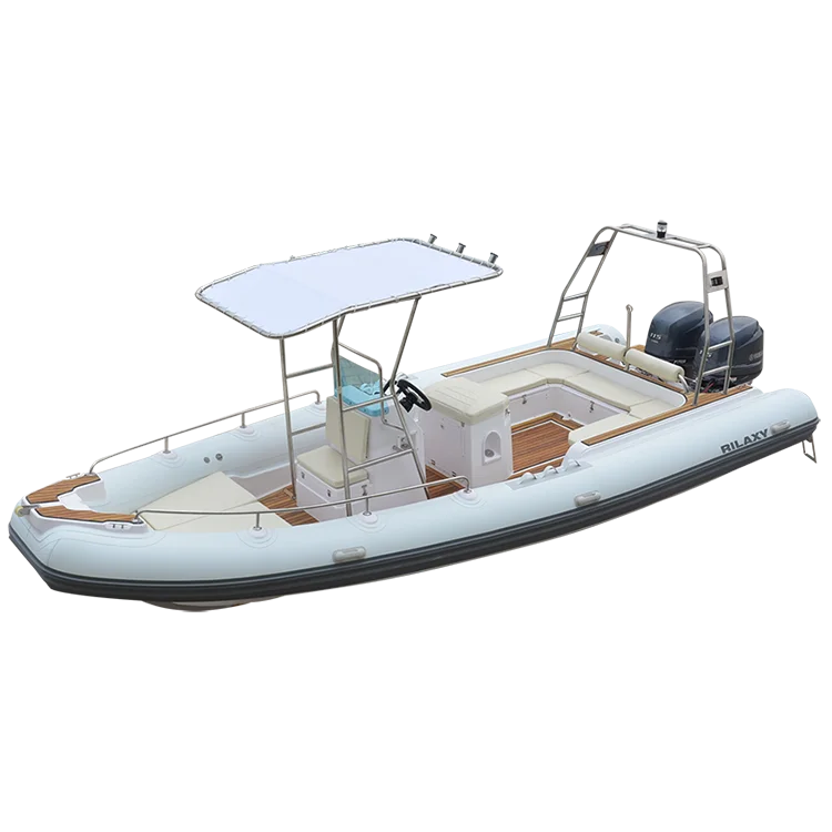 RILAXY Popular products  Inflatable sea boat ribbed standing console Unique product sales