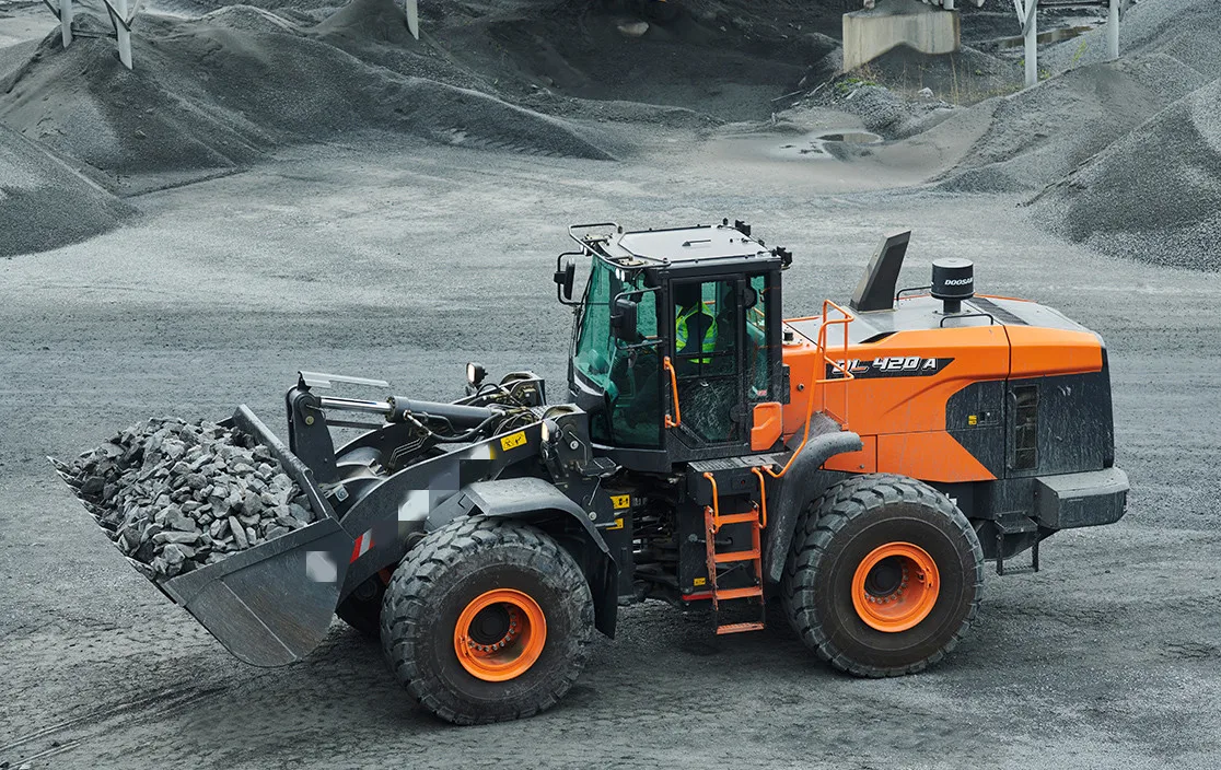 hot sale 22ton large wheel Loader DL420A-7M
