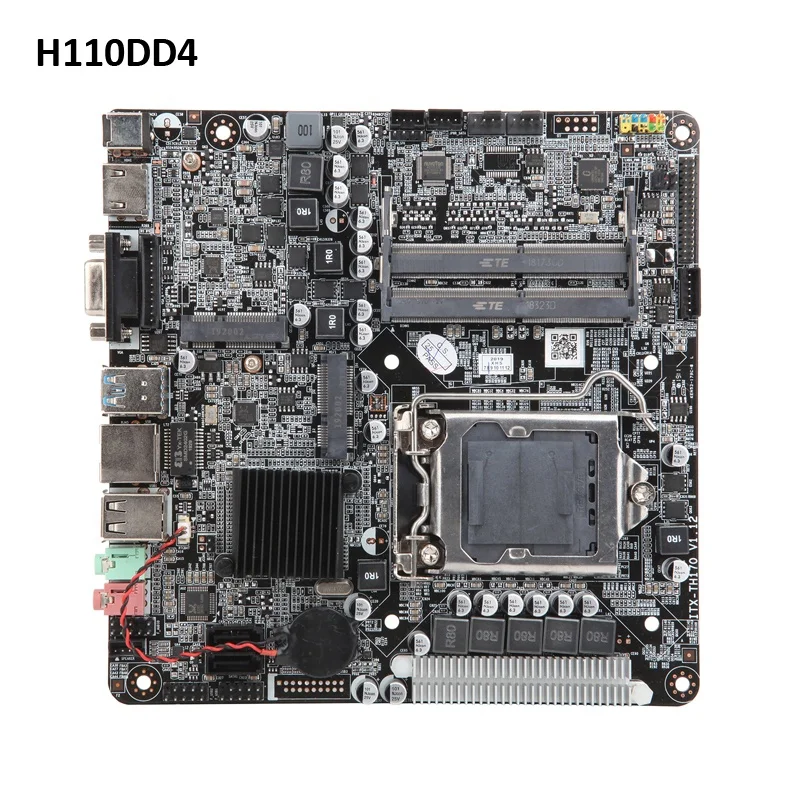 Independent Intel CPU  ITX Mother Board Chipset H61 / H81 / H110 / HM87 / H510