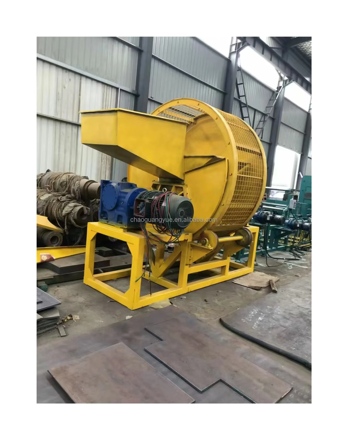 full automatic large scale waste tyre recycling rubber powder production