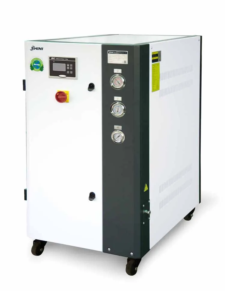 Shini Industrial High Cooling Capacity Water Cooled Water Chiller / SIC-W Energy Saving Water Chiller for Injection Molding