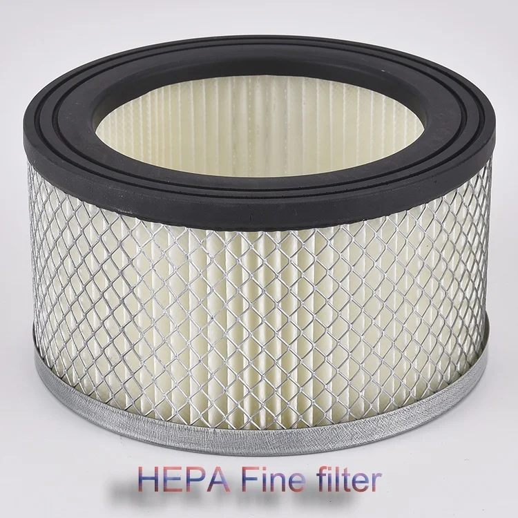 HEPA  Fine filter Cleaning Machine 1200W 20L/5.3 Gallon Ash Vacuum Cleaner Collector Blow Function for Pellet Stoves Wood Stoves