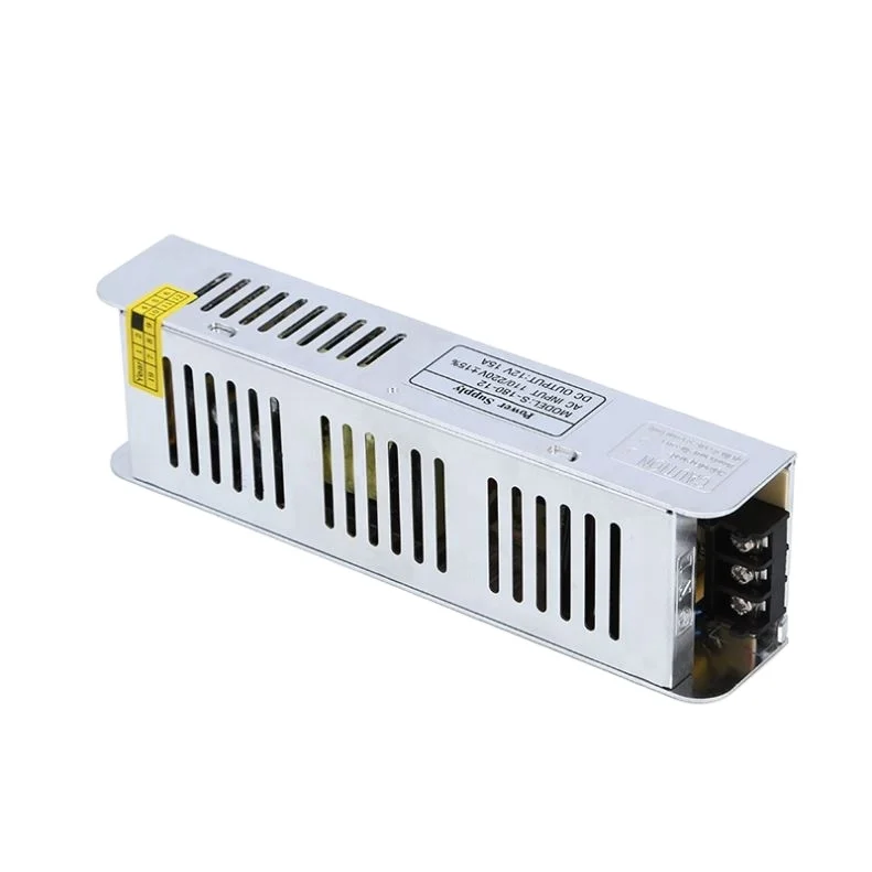 12V 15A 60W Thin Slim Switching SMPS LED Power Supply Switching Power Supply
