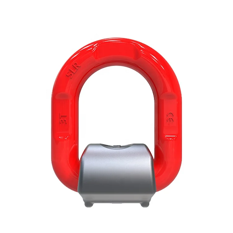 G80 Drop Forged Alloy Steel Lifting Points Weld On D ring with wrap