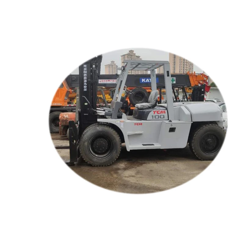 Second-hand 10 ton forklift lifted from Japan by 4 meters forklift india cheap price