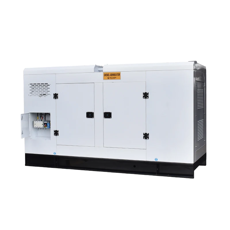 50HZ 100KVA Generator With UK-Perkins engine 1104C-44TAG2 Electricity Generator Silent 80KW Generadors 100KVA Diesel Generator