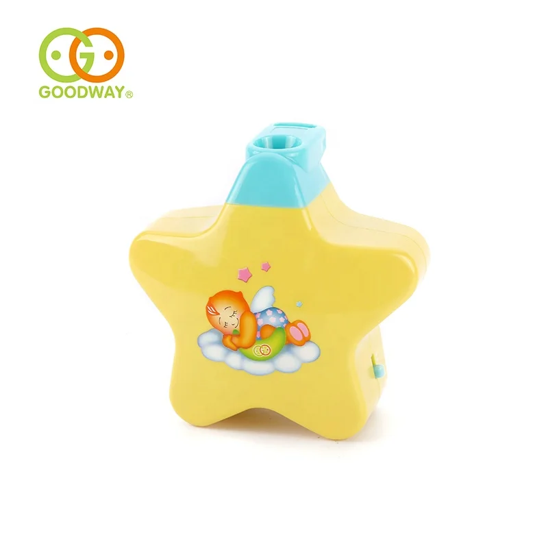 Обучающая батарея работает baby star Успокаивающая проекционная игрушка со звуковым светом
