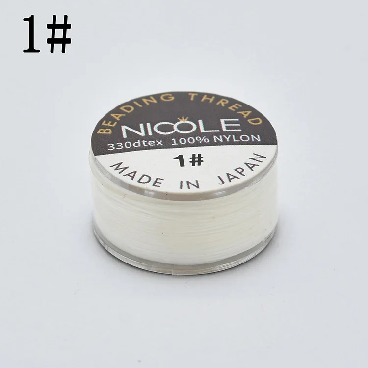 Miyuki nylon thread for beading , Wholesale Stretchy Elastic Rope String Line Transparent Thread for Making Beads DIY Jewelry