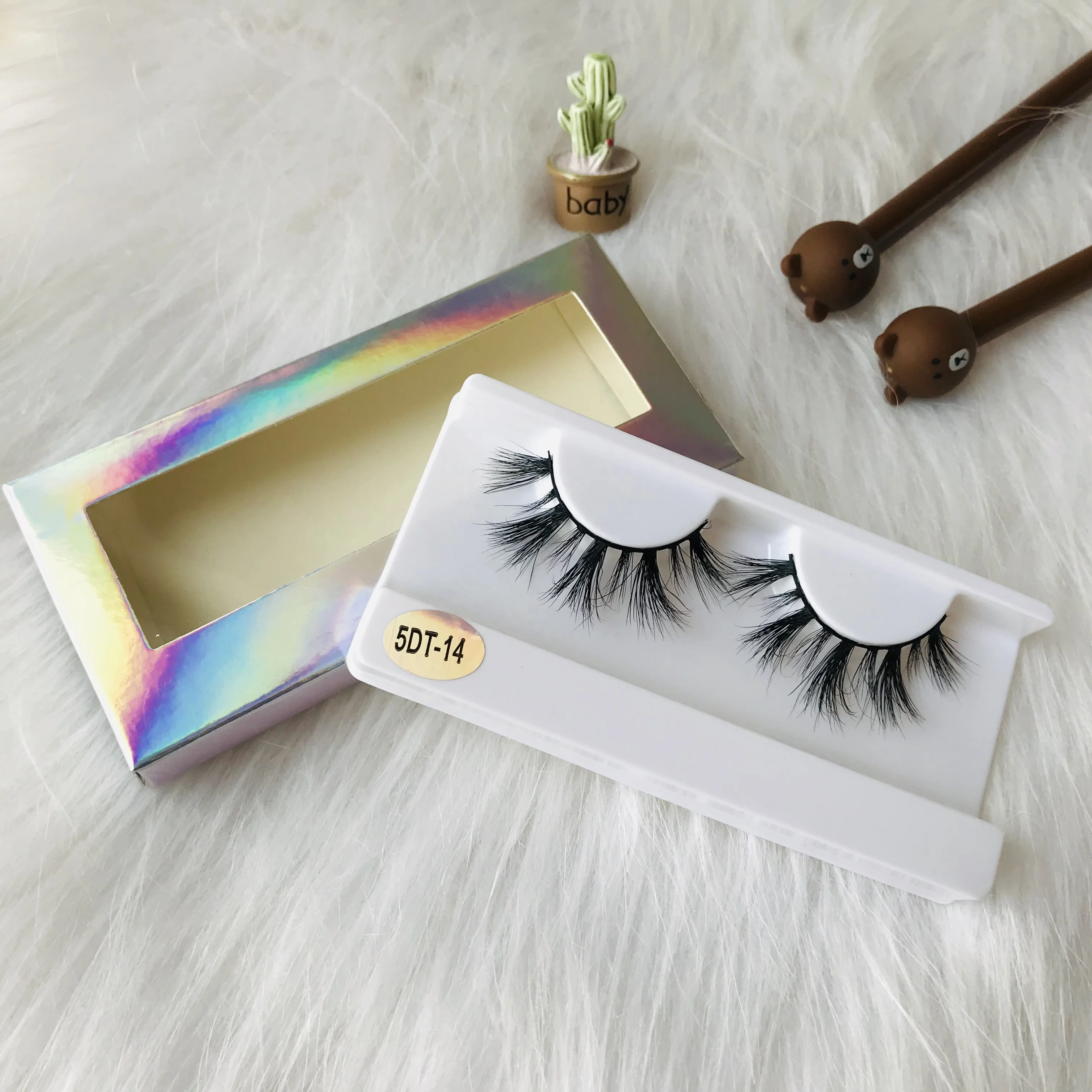 Wholesale cruelty free siberian wispy mink full strip eye lashes with free package private label 3d/5d/6d mink eyelashes vendor
