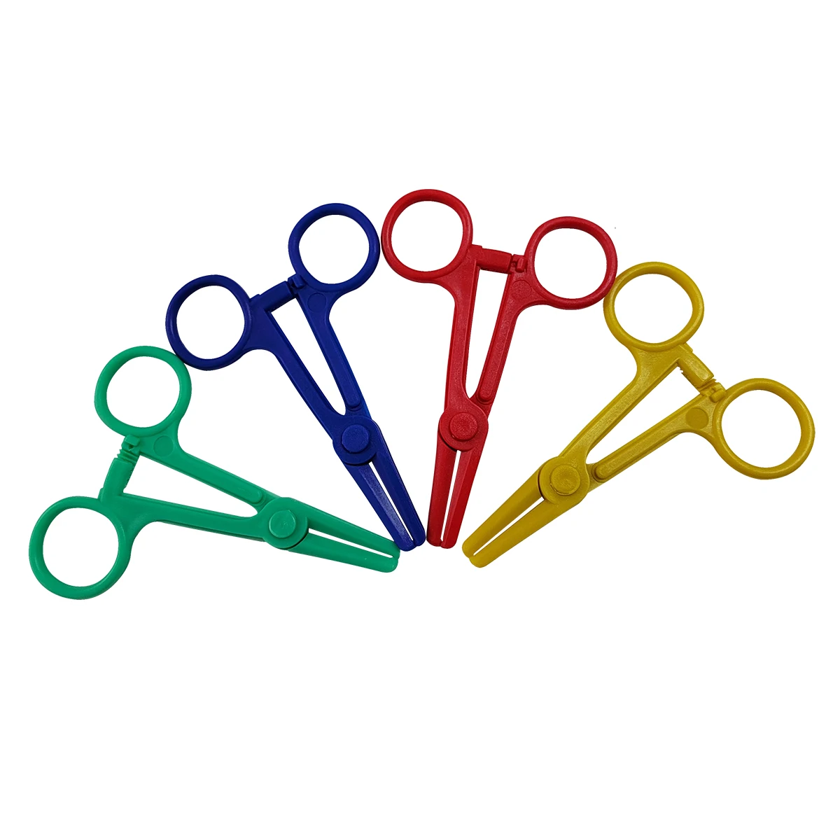 11.5CM Catheter Clamp ABS Plastic Hemostatic Forceps Surgical Surgery Dressing   Plastic Clamp Tweezer