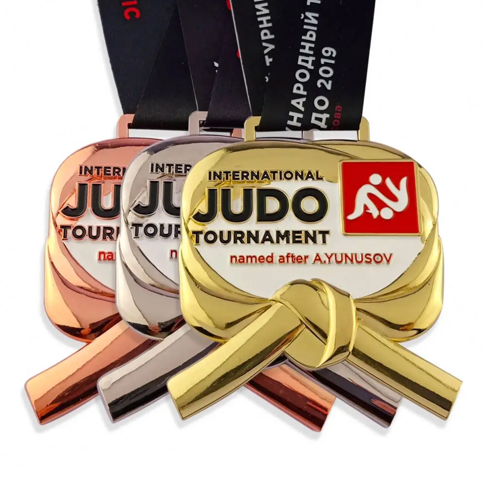 crafts manufacturers wholesale Custom High Quality custom judo medal,custom medal for judo