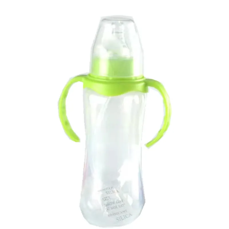 Babies Milk Bottle PP Eco Friendly 240ml  Food Grade Supplies BPA Free Silicone Nipple Infant Feeding Bottles Custom Logo