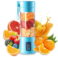 Hot Selling Multifunctional Portable Rechargeable Mini Blender Travel USB Electric High Speed Juicer