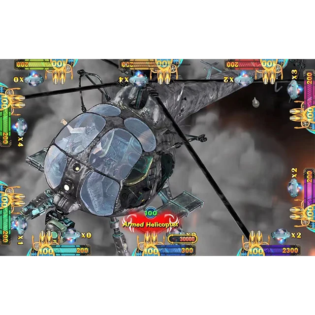 8P 65 inch future plan Play plane games fishing game machine fish table game software