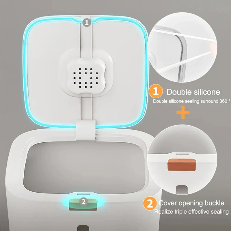 Insect Proof Moisture Proof Rice Box Grain Sealed Jar Kitchen Container  Storage Kitchen Container Storage Box with Lid