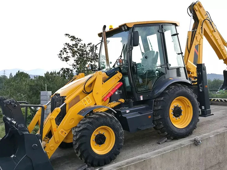 Chinese famous brand new 8 ton backhoe loader CLG777A cheap price hot sale