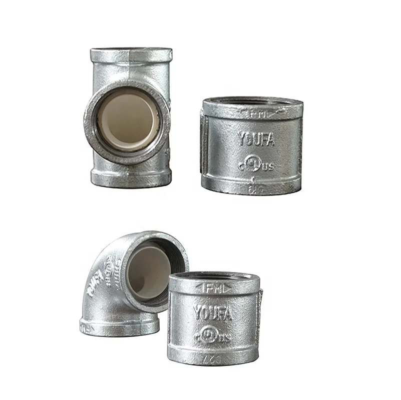 UL listed cheap wholesale price galvanized iron pipe and galvanized malleable cast iron pipe gi fittings