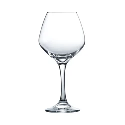 Guangzhou Factory Price Drinkware Clear Cup Long Stem Goblet Glass