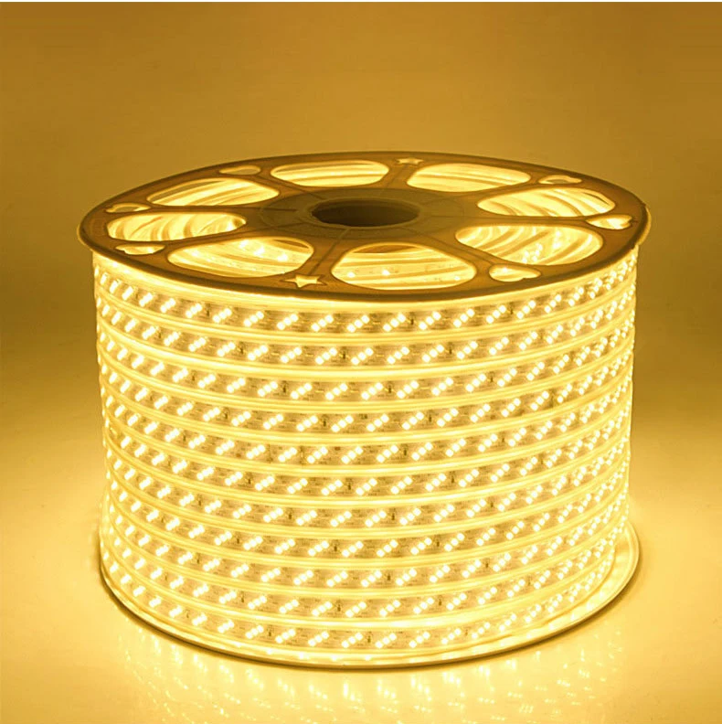 Waterproof outdoor 110V 220V smd 2835 180Led/m Three Row Flexible Tape decor Lights 50m 100m Christmas holiday Led Strip Light