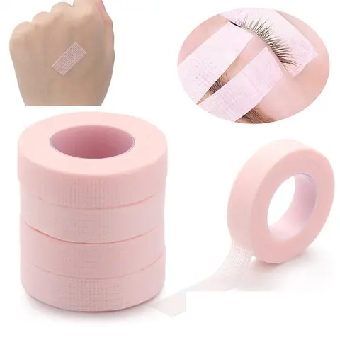 HERSQUEEN Hot Sale Colorful Eyelash Tapes For Eye Protection High Quality Non-woven Cloth Breathable Lash Tape Private Label OEM