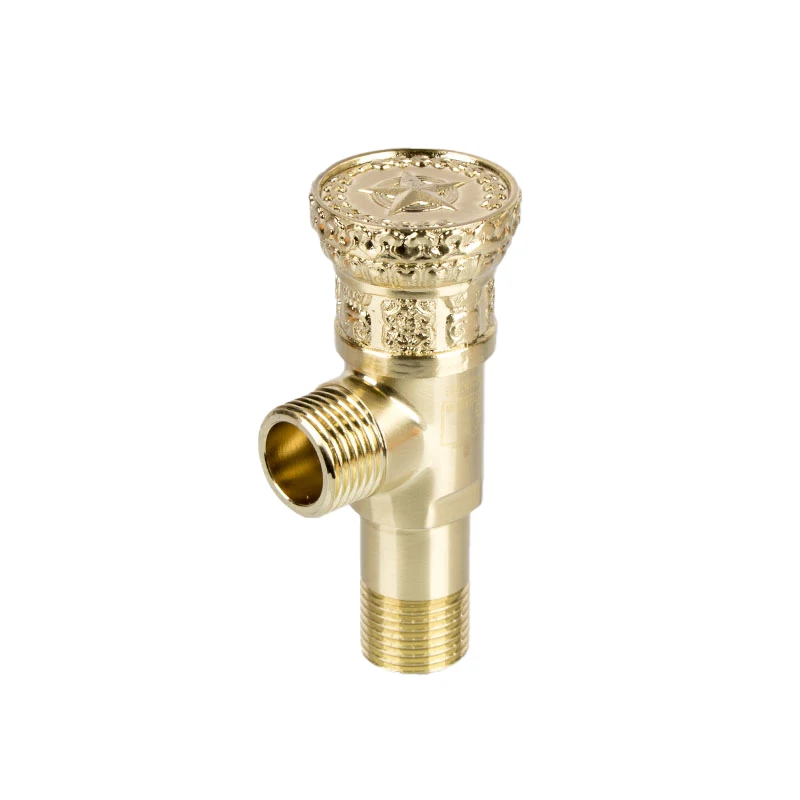 Water Flow Control Regulated Shower Head Flow Control 1/2inch brass angle valve