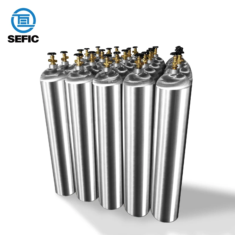 0.6L 150bar co2 gas cylinder Aluminum CO2 Cylinder co2 tank for beverage/beer equipment