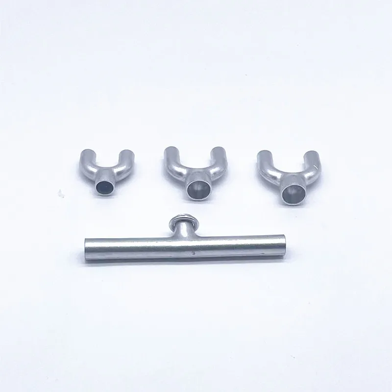 Custom 3.5' 4' 5 Inch 90 180 Degree Stainless Steel Pipe Fittings Exhaust Aluminum Elbow Mandrel Bend Pipe