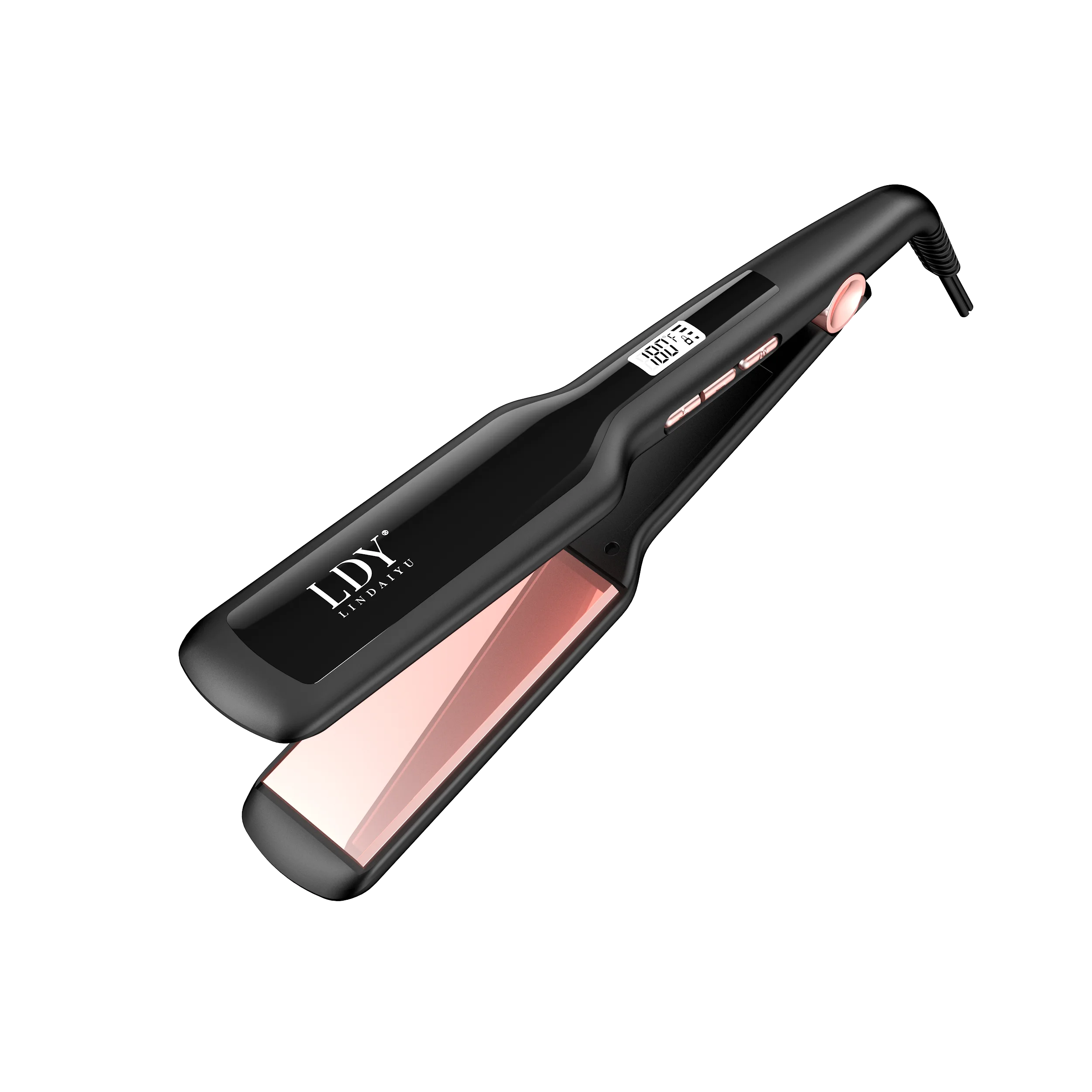 Multifunctional 2-in-1 Negative Ion Ceramic Quick Heating Hair Straightener