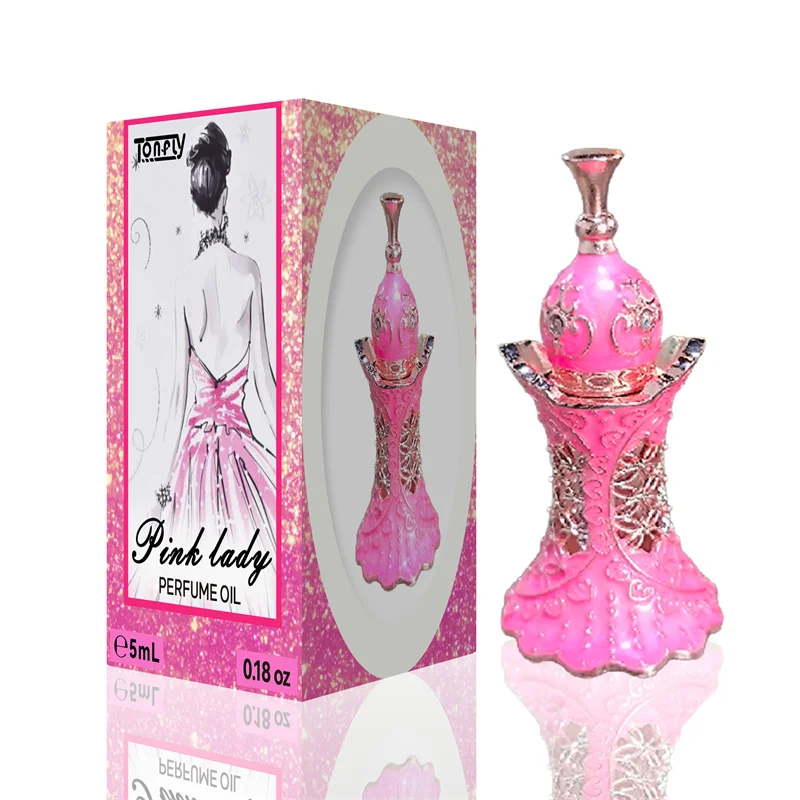 TONFLY Dubai Arabic Perfume Wholesale Pink Perfume 5ml original High Quality Long Lasting women Perfume