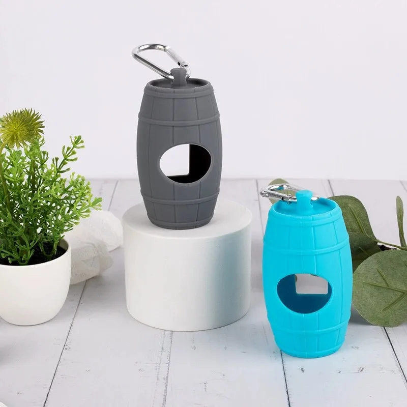 2024 new design Pet cleaning supplies garbage bin dog toilet pill dispenser portable toilet dog garbage bag manufacturer