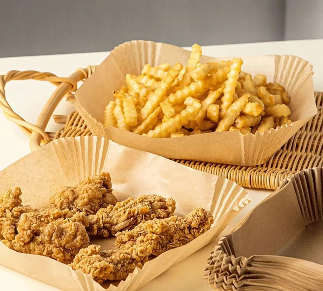 Wholesale unbreakable square parchment paper for air fryer