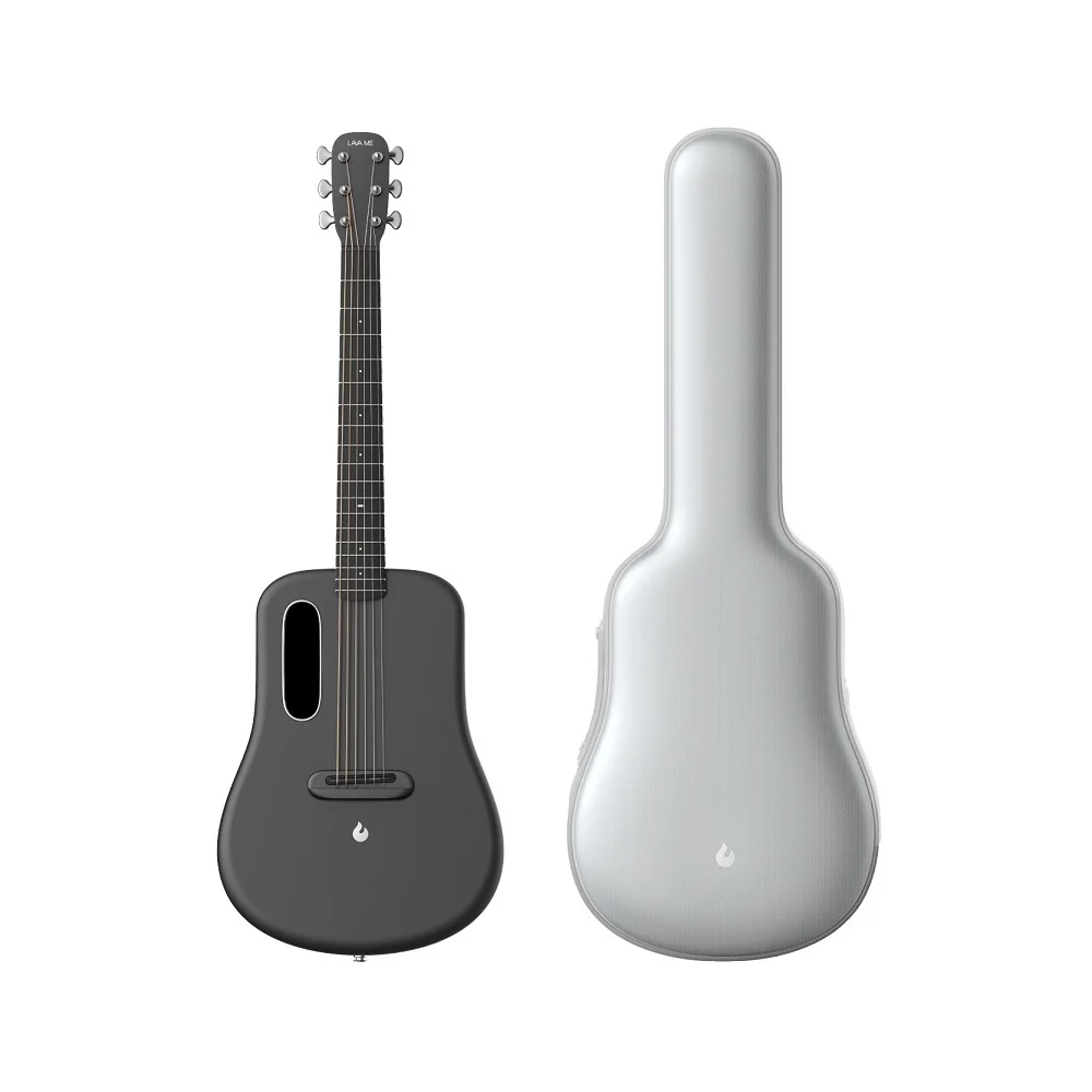 LAVA ME 3 Smartguitar, Carbon Fiber Acoustic Guitar with Tuner, Recording and Beat Functions, Multiple Performance Effects