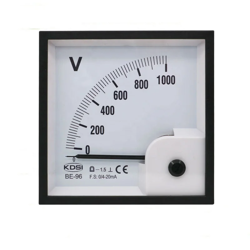 KDSI Electricity Analog  Panel Voltage Meter 96*96 DC4-20mA 1000V