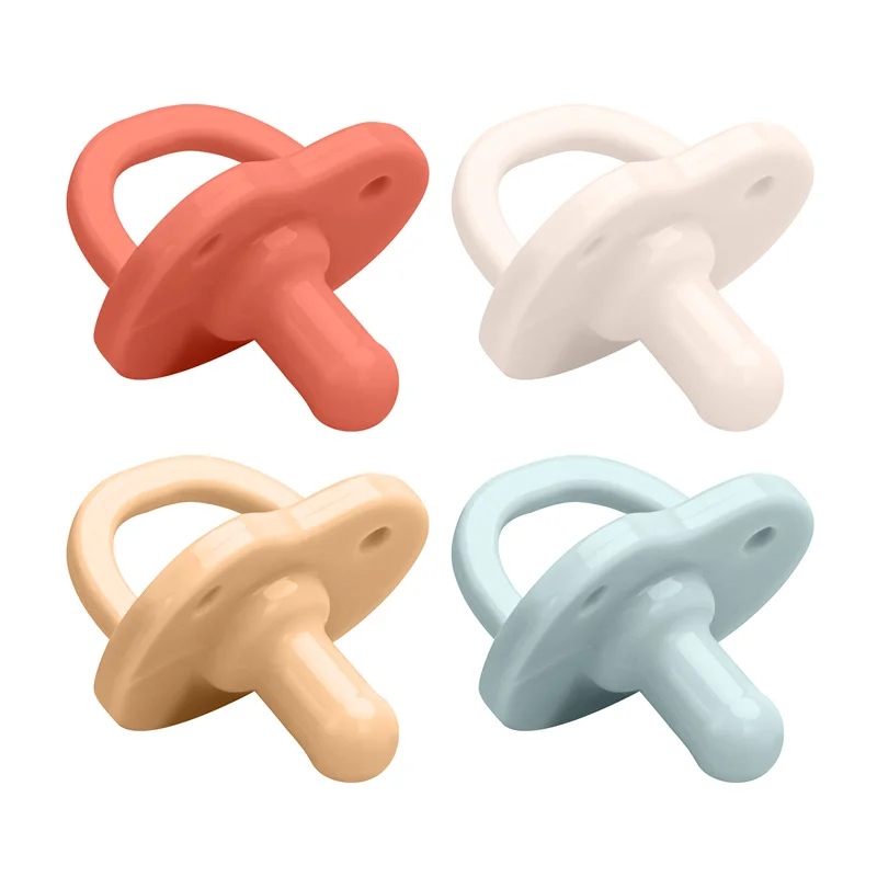 Funny customized Silicone high transparent baby soother dummies Pacifier Baby newborn Teething pacifer