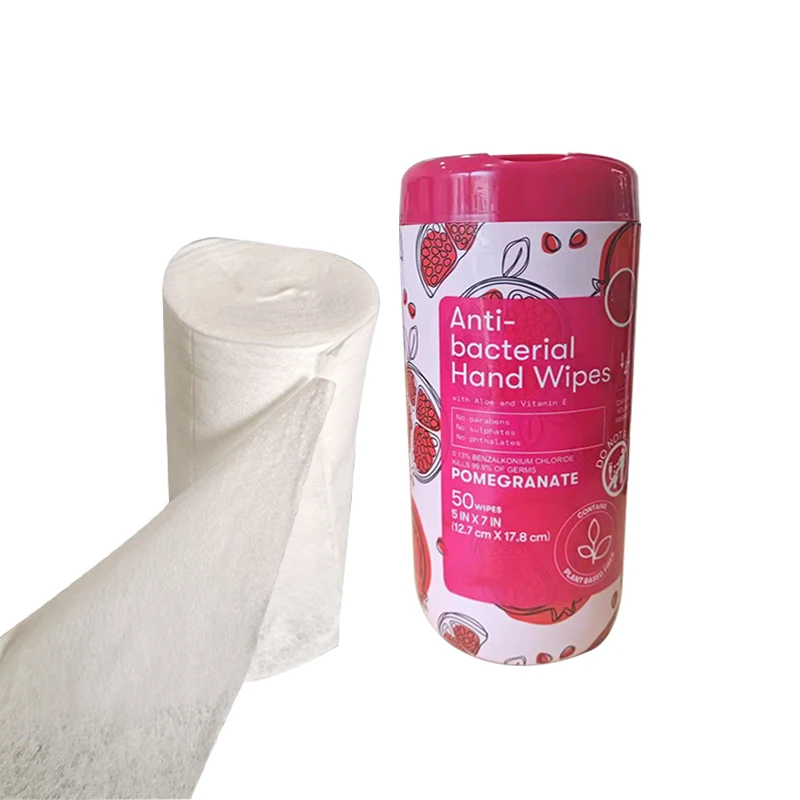 OEM/ODM  Customized Antibacterial Canister Scented Disposable Wipes Daily Protective Disinfecting