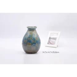 Chinese Porcelain Artistic Decoration Maison Ocean Ceramic Vase