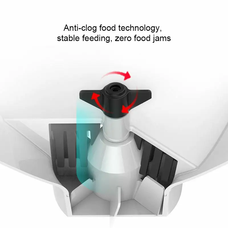 Home Automatic Dog Feeder Smart Wifi Automatic Food Dispenser APP Remote Control Pet Feeder with Camera