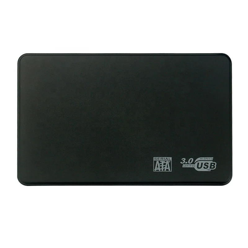 Factory Wholesale Plastic 2.5' SATA to USB 3.0 Hard Disk Enclosure HDD/SSD Adapter Case Tool Free Hard Drive Enclosure