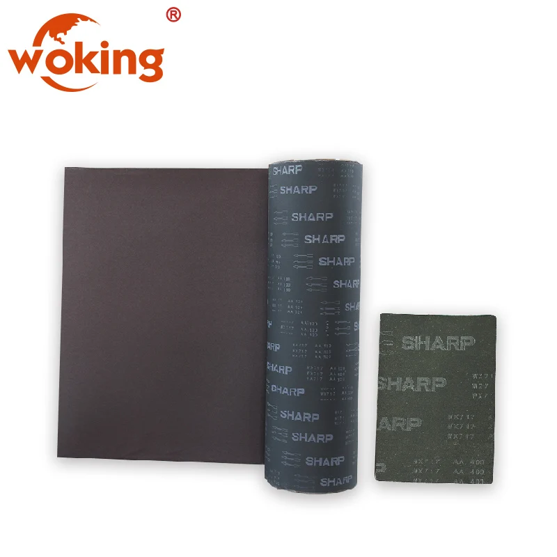 High temperture treated aluminum oxide coated abrasive cloth roll india specially for flap wheel conversion