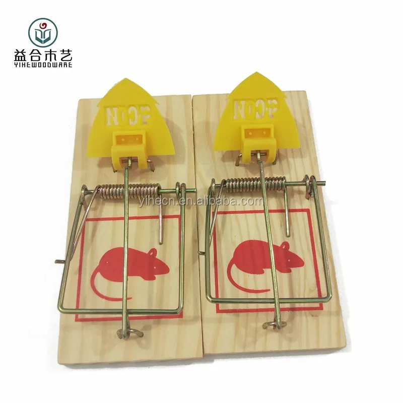Wholesale Cheap Bulk Indoor Human Automatic Durable Wooden Living Mouse Killer Trap