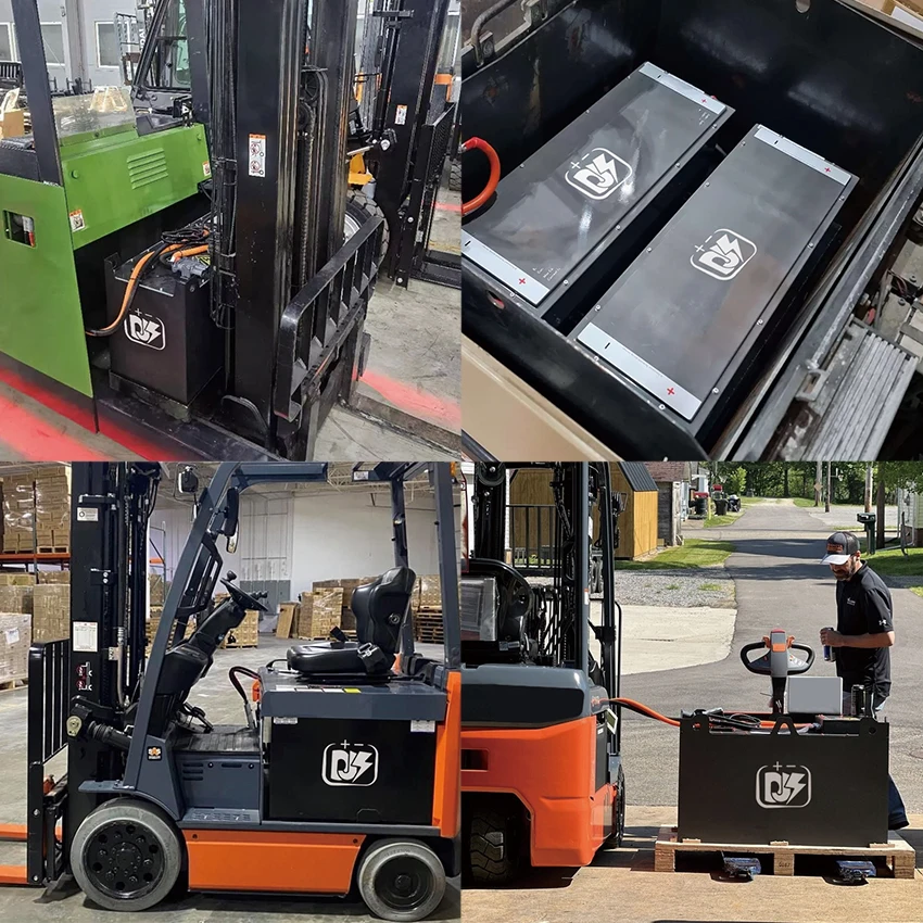 LFP 38.4V 500Ah 19200wh Lithium 36v 48v 72v electric forklift Truck Wheel Loaders battery pack for Hyster Toyota Forklift