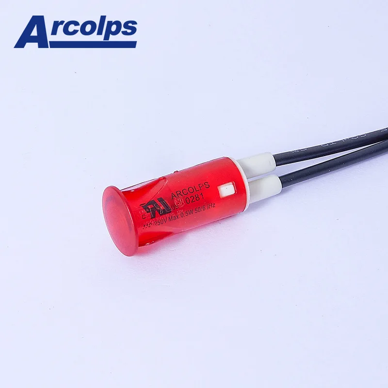 2021 New Popularity 2v~380v Red/amber/green/blue/clear 12v Led Indicator Light