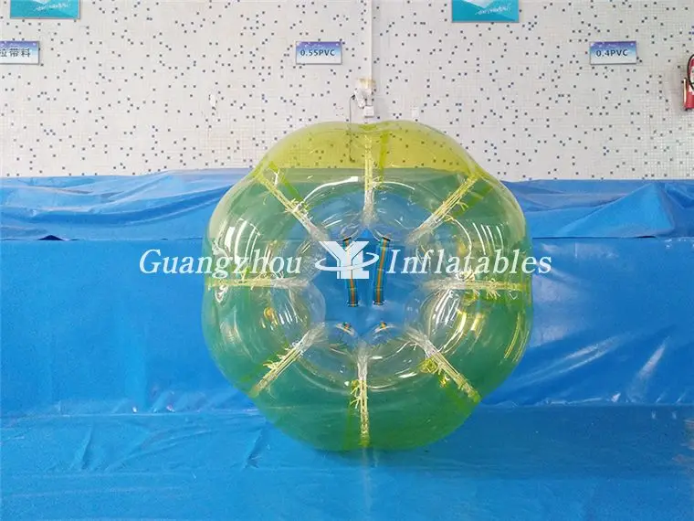 Full-Color Yellow TPU Bubble Soccer Bubble Ball Body Zorbing
