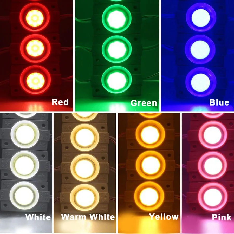 Led Module 12V Cob Advertisement Design Signage backlit Waterproof IP65 White Red Green Blue Yellow Pink ad sign light