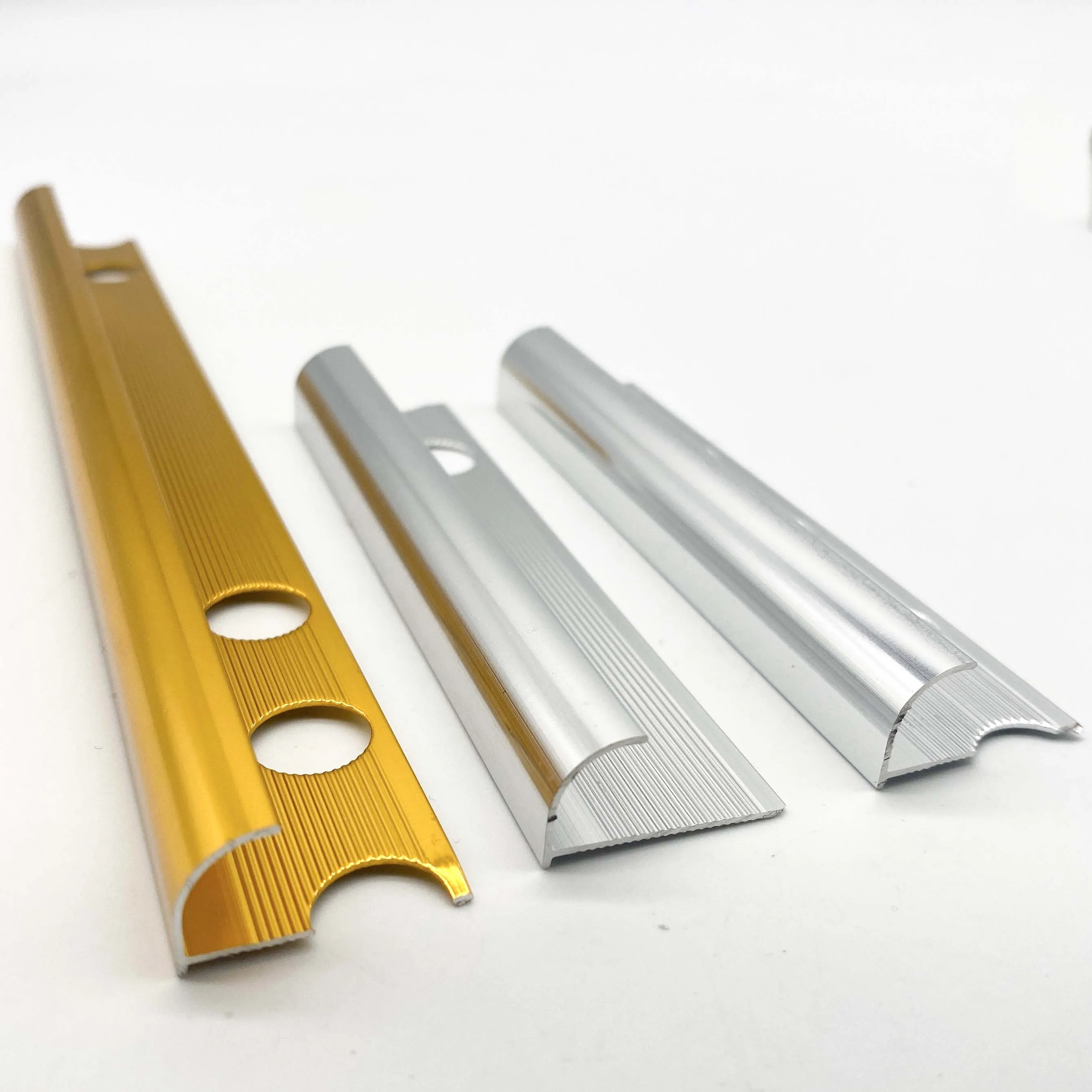 South America Market Aluminum Tile trim 6063 Serie Ceramic Corner Edging